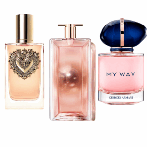 Coffret Exclusif 3 Parfums – Devotion de Dolce & Gabbana, My Way de Giorgio Armani & Idôle de Lancôme [100 ml]