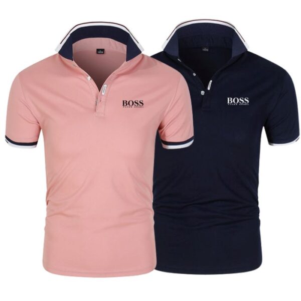 [ACHETEZ 1 ET RECEVEZ 3] Lot de 2 polos Hugo Boss + Sauvage 100ml - Image 9