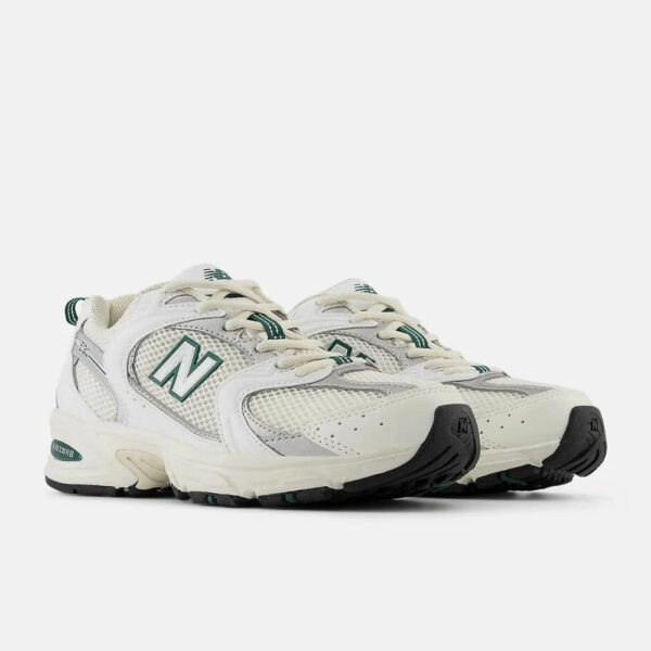 New Balance 530 Sea Salt White Marsh Green - Image 2