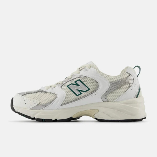 New Balance 530 Sea Salt White Marsh Green - Image 4