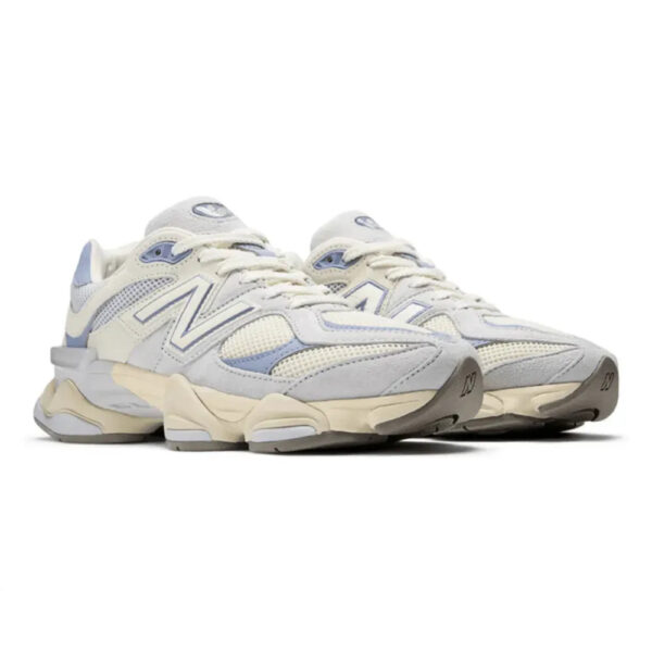 New Balance 9060 Pearl Grey Linen - Image 4