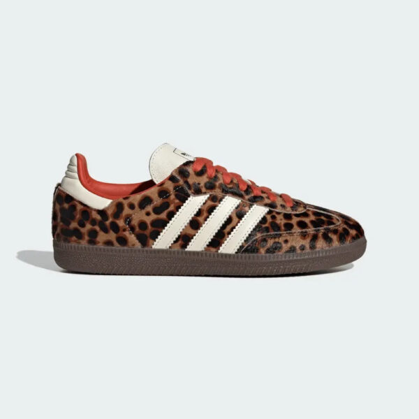 Adidas Samba OG Preloved Red Leopard - Image 2