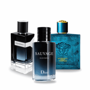 Coffret Exclusif 3 Parfums – Y d’Yves Saint Laurent, Sauvage de Dior & Eros de Versace [100 ml]