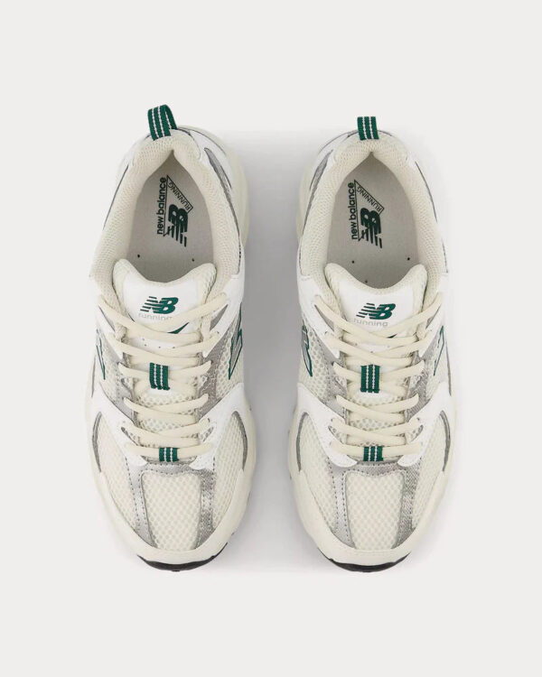 New Balance 530 Sea Salt White Marsh Green - Image 3